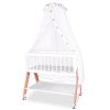 Wooden Bedside Bassinet Sleeper