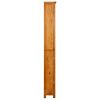 6-Tier Bookcase 31.5"x8.9"x70.9" Solid Oak Wood