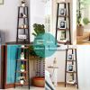 4-Tier Multipurpose Corner Shelf Bookcase