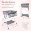 Portable Baby Changing Table with 3