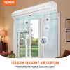 VEVOR 48" Commercial Indoor Air Curtain Super Power 2 Speeds 1200CFM, Wall Mounted Air Curtains for Doors