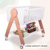 Wooden Bedside Bassinet Sleeper