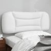 Headboard Cushion White 39.4" Faux Leather