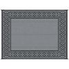 Outsunny Reversible Outdoor Rug, 9' x 12' Waterproof Plastic Straw Floor Mat, Portable RV Camping Carpet, Large Floor Mat for Backyard, Deck, Picnic
