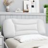 Headboard Cushion White 39.4" Faux Leather